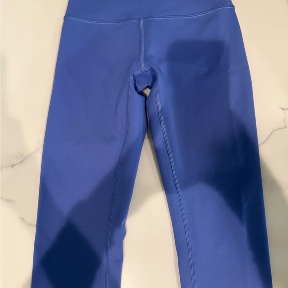 Like new Lululemon Athletica Wunder Trian Wild Indigo and Leggings size 2 - Picture 7 of 7